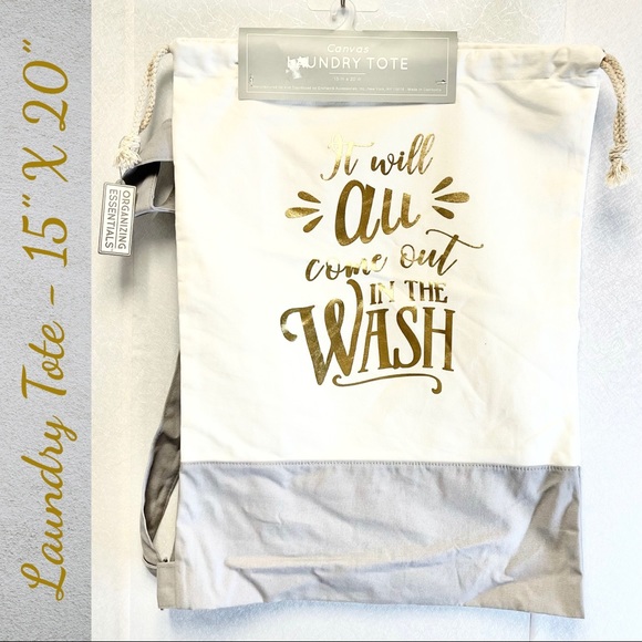 Organizing Essentials Laundry Tote - Picture 1 of 9